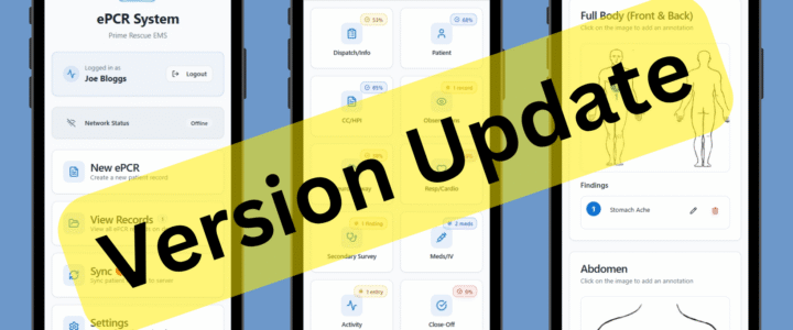 Salus3 Cloud Offline ePCR Update